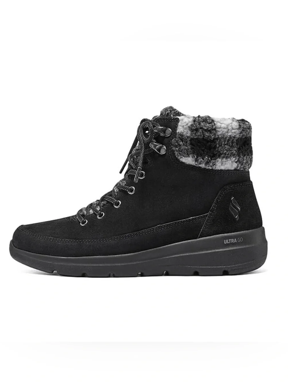 Skechers On-the-GO Glacial Ultra Timber Bootie 7.5 Black